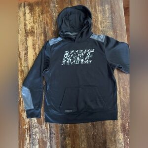 Nike Boys Therms fit Black Hoodie